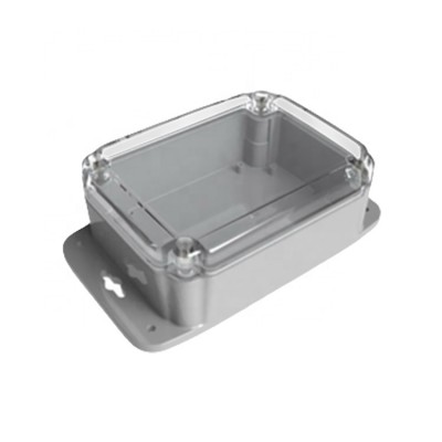 Custom Plastic Injection Molding Electronic Power Distribution Box plastic waterproof enclosures with transparent cover